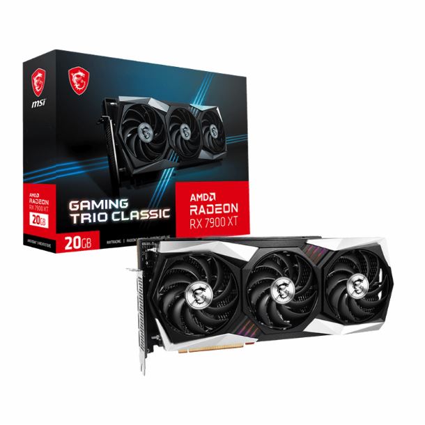 Imagen de VIDEO RADEON RX 7900 XT 20GB MSI GAMING TRIO CLASSIC