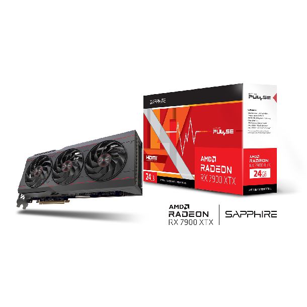 Imagen de VIDEO RADEON RX 7900 XTX 24GB PULSE