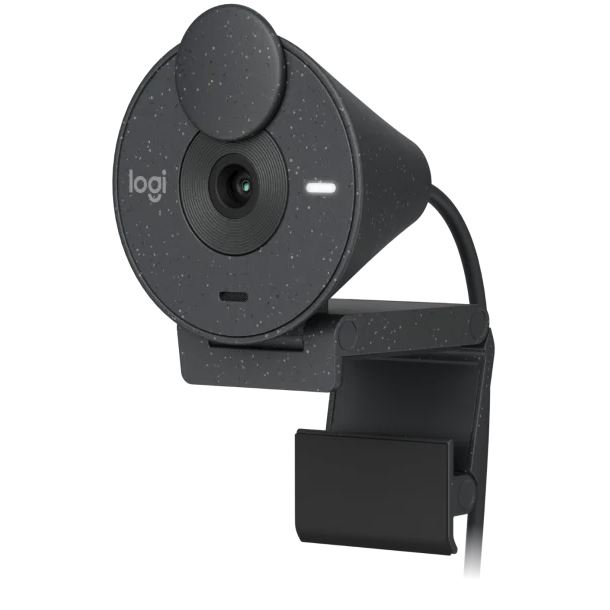 Imagen de WEBCAM LOGITECH BRIO 300 GRAPHITE FHD 960-001413